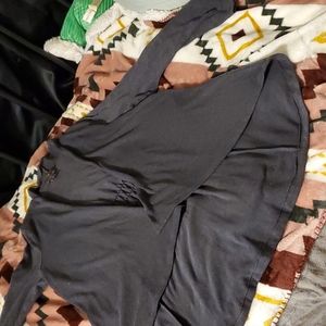 GREY throw Over Sweater